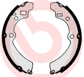 BREMBO Bremsbackensatz