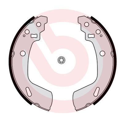 BREMBO Bremsbackensatz