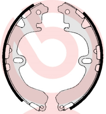 BREMBO Bremsbackensatz