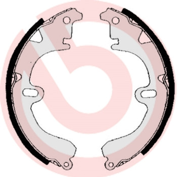 BREMBO Bremsbackensatz