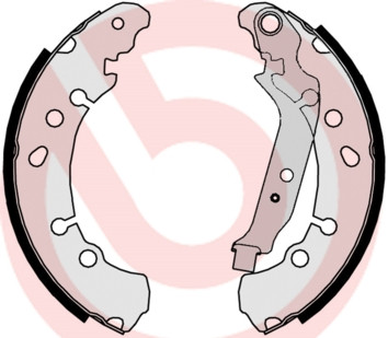 BREMBO Bremsbackensatz