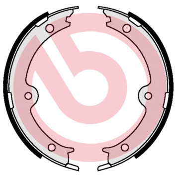 BREMBO Bremsbackensatz, Feststellbremse