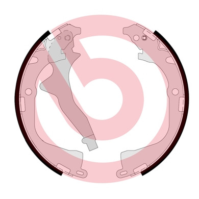 BREMBO Bremsbackensatz