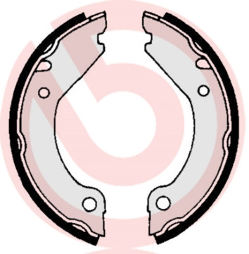 BREMBO Bremsbackensatz, Feststellbremse