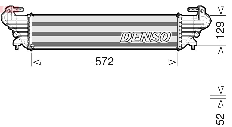 DENSO Ladeluftkühler