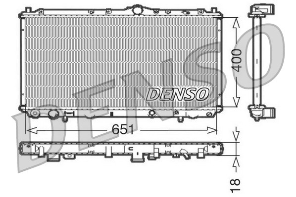 DENSO Kühler, Motorkühlung
