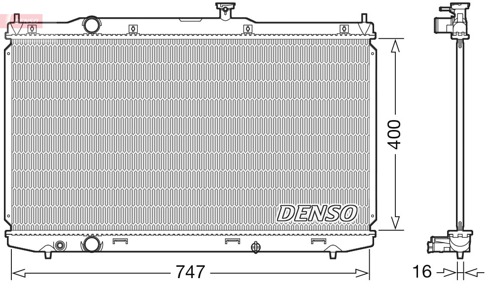 DENSO Kühler, Motorkühlung