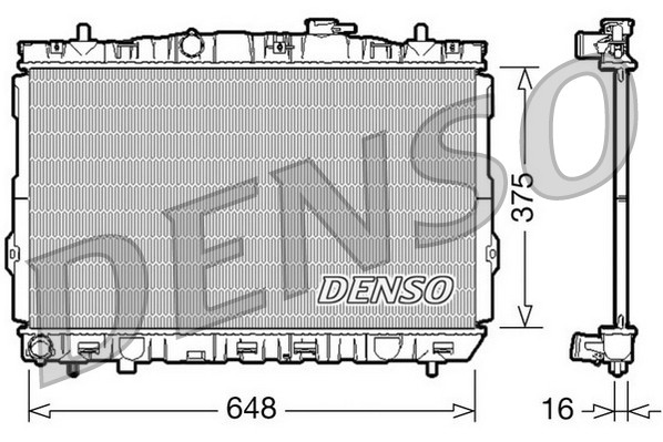 DENSO Kühler, Motorkühlung