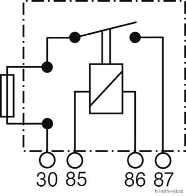 HERTH+BUSS ELPARTS Relais, Arbeitsstrom