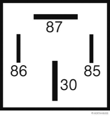 HERTH+BUSS ELPARTS Relais, Arbeitsstrom