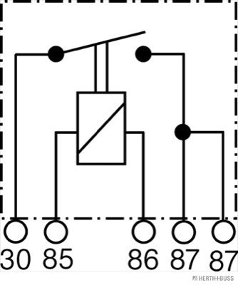 HERTH+BUSS ELPARTS Relais, Arbeitsstrom