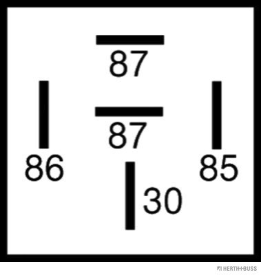 HERTH+BUSS ELPARTS Relais, Arbeitsstrom