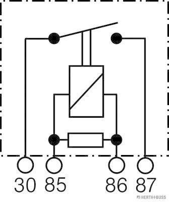 HERTH+BUSS ELPARTS Relais, Arbeitsstrom