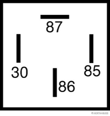 HERTH+BUSS ELPARTS Relais, Kraftstoffpumpe