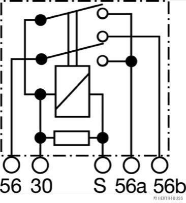 HERTH+BUSS ELPARTS Relais, Abblendlicht