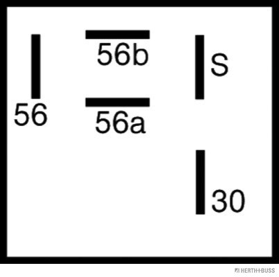 HERTH+BUSS ELPARTS Relais, Abblendlicht