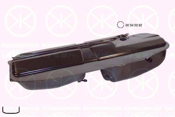 KLOKKERHOLM Kraftstoffbehälter