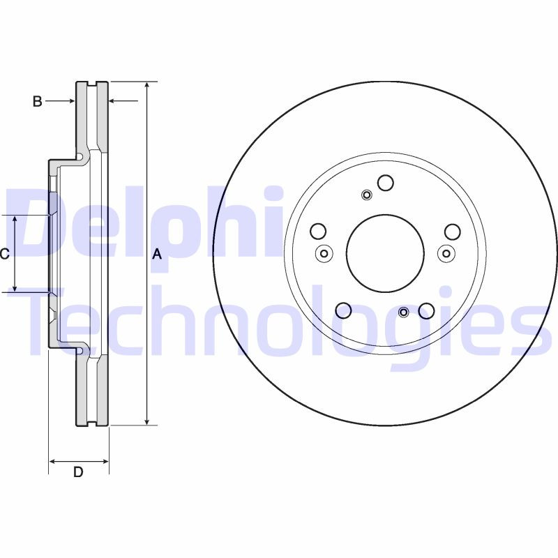 DELPHI Bremsscheibe