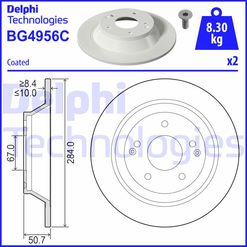 DELPHI Bremsscheibe