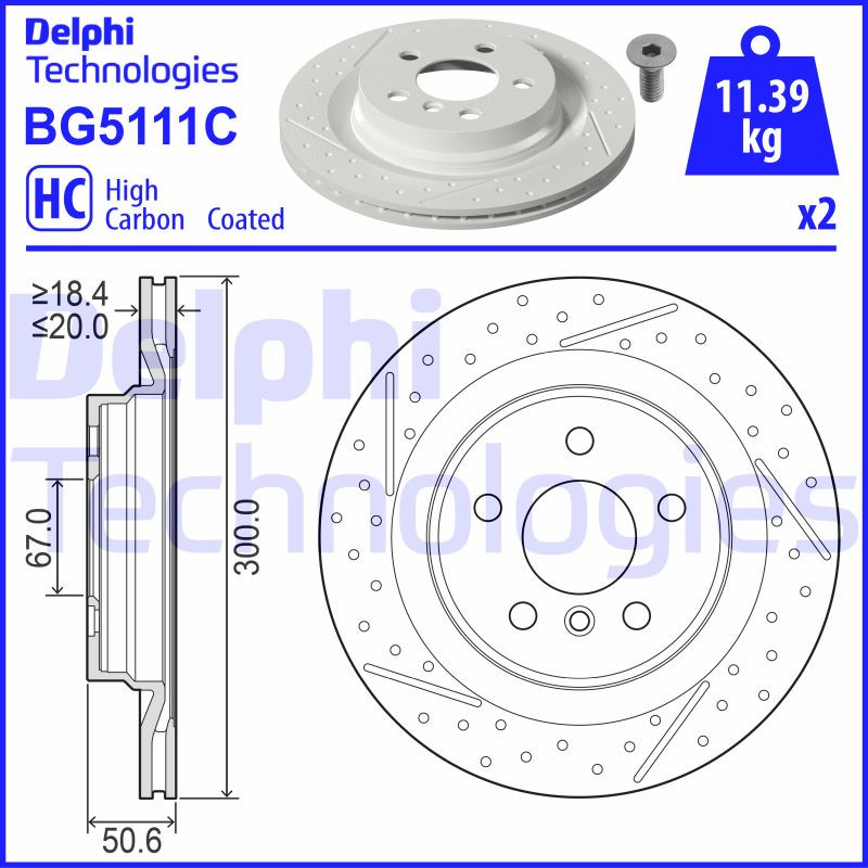DELPHI Bremsscheibe
