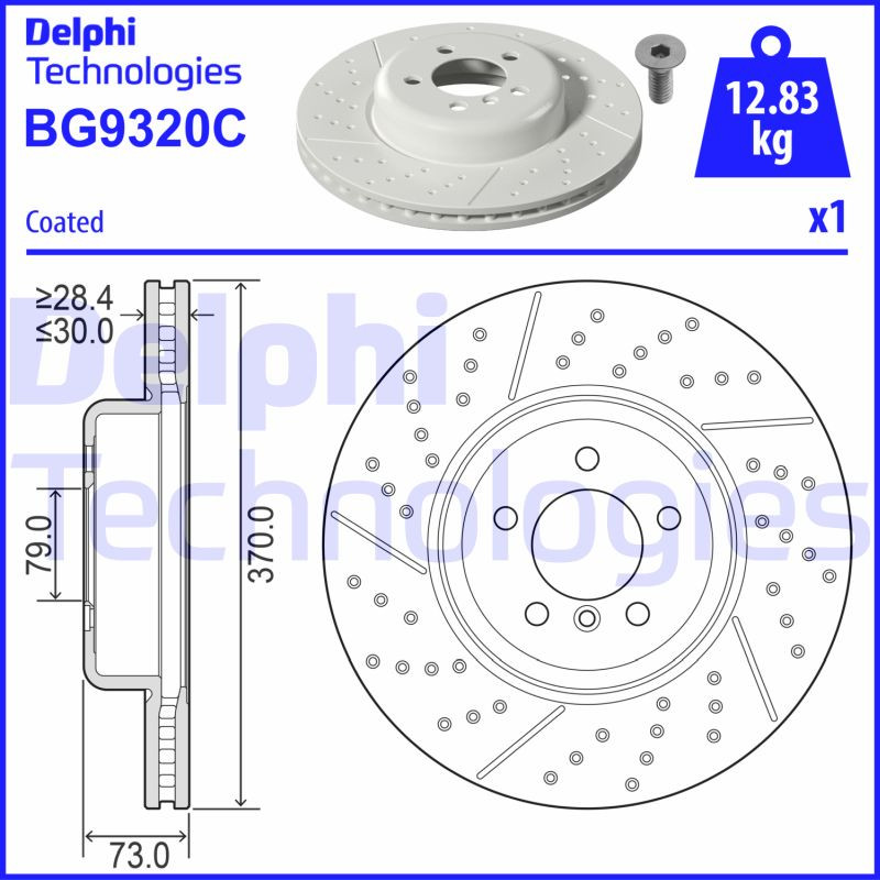 DELPHI Bremsscheibe