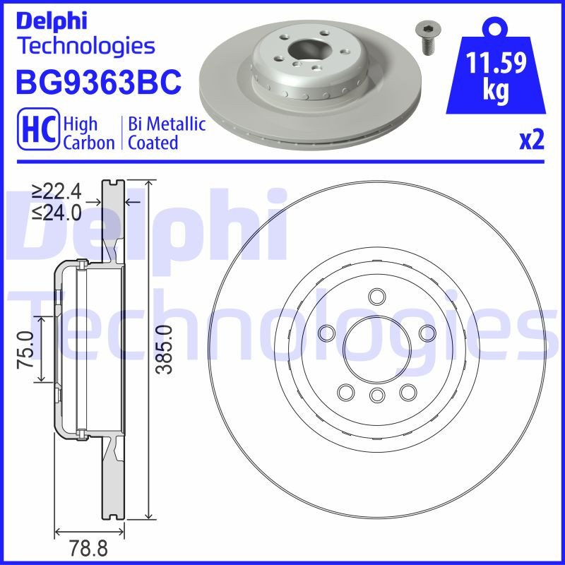DELPHI Bremsscheibe