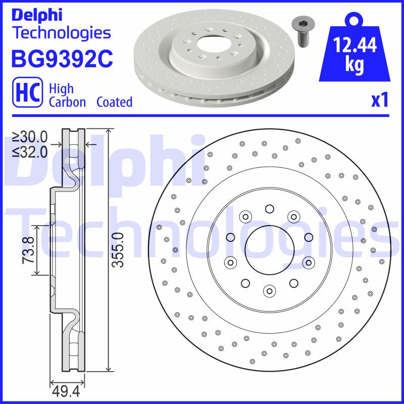 DELPHI Bremsscheibe