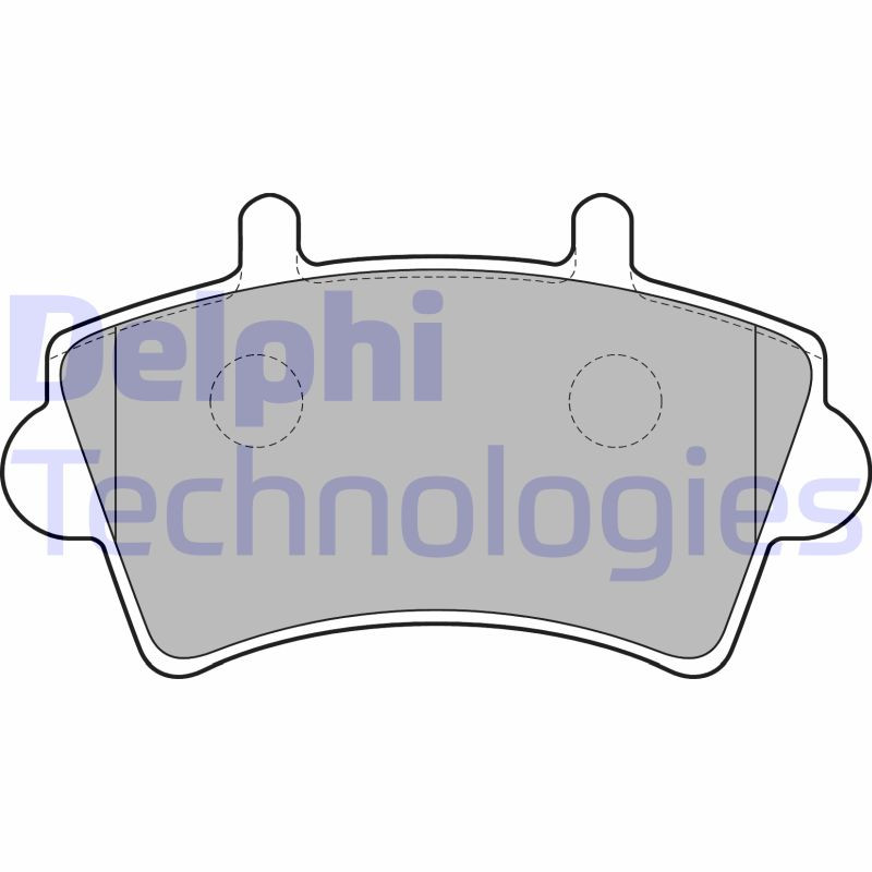 DELPHI Bremsbelagsatz, Scheibenbremse