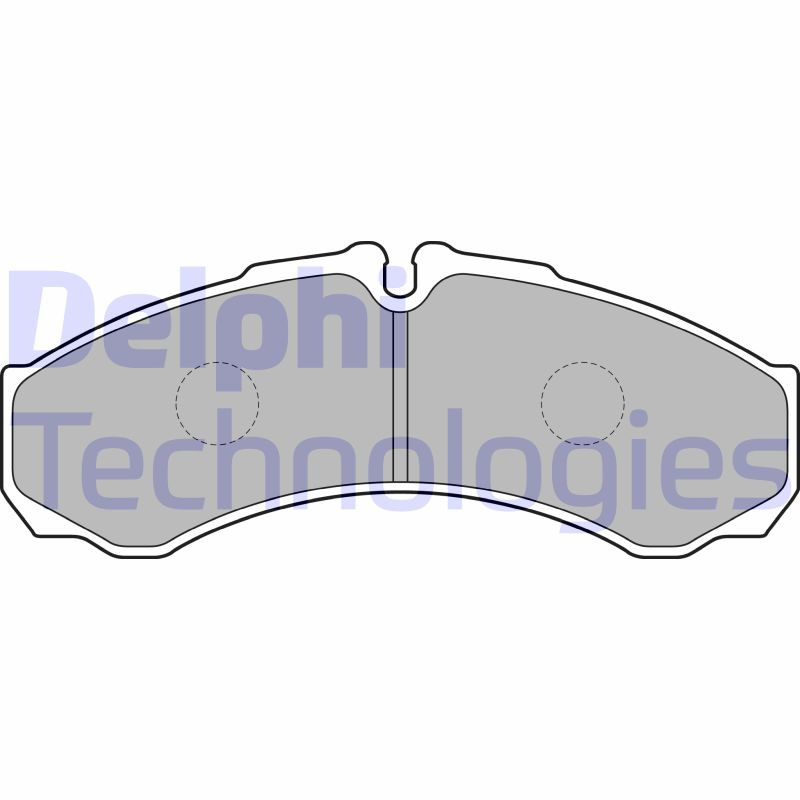 DELPHI Bremsbelagsatz, Scheibenbremse