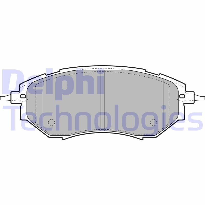 DELPHI Bremsbelagsatz, Scheibenbremse