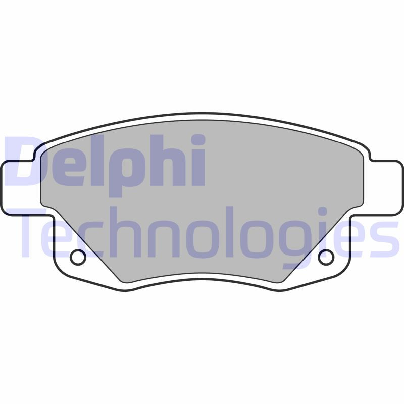 DELPHI Bremsbelagsatz, Scheibenbremse