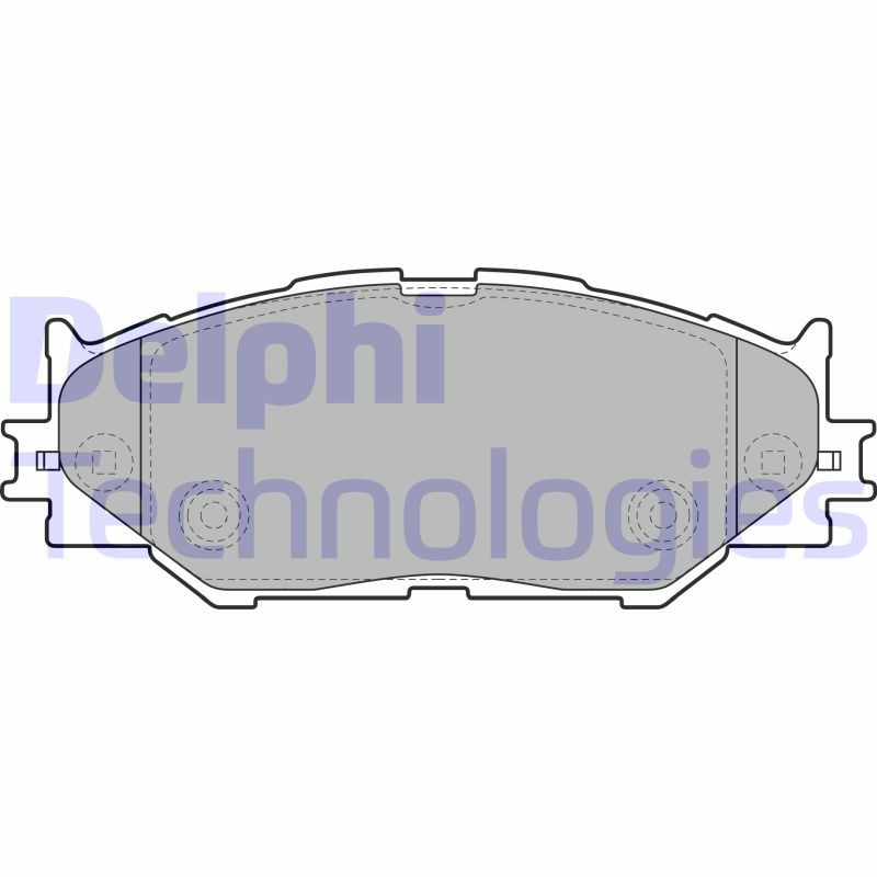 DELPHI Bremsbelagsatz, Scheibenbremse