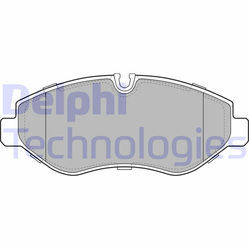 DELPHI Bremsbelagsatz, Scheibenbremse