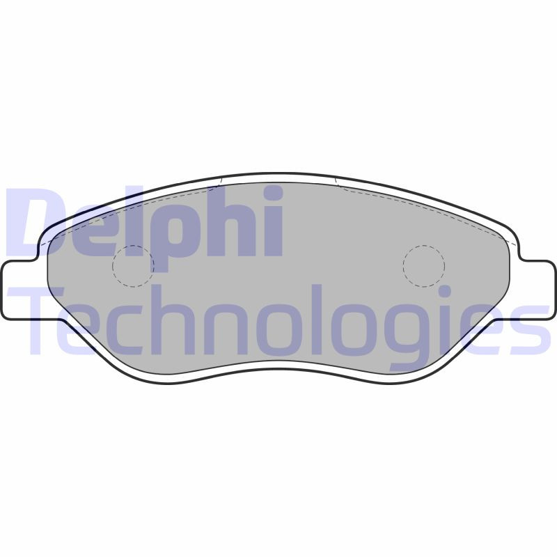 DELPHI Bremsbelagsatz, Scheibenbremse