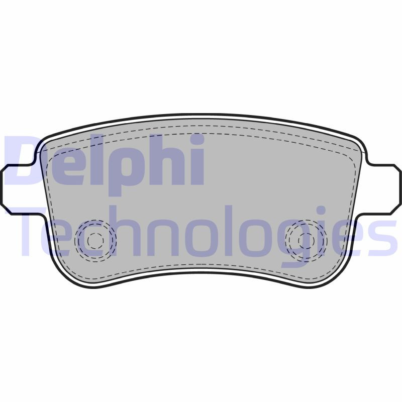 DELPHI Bremsbelagsatz, Scheibenbremse