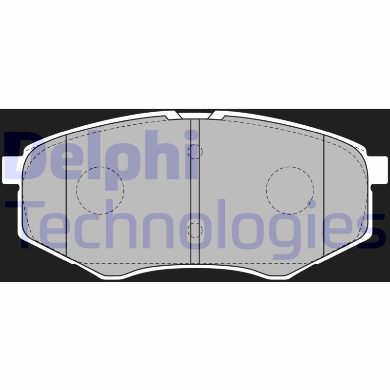 DELPHI Bremsbelagsatz, Scheibenbremse