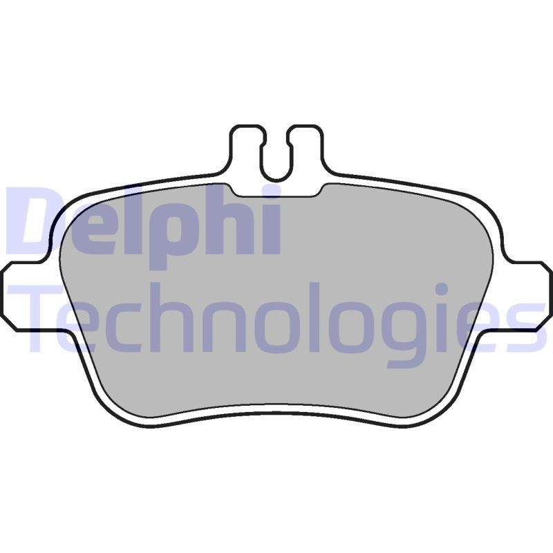 DELPHI Bremsbelagsatz, Scheibenbremse