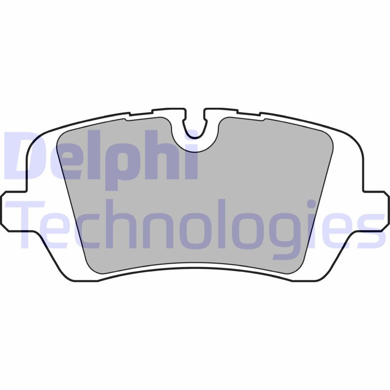 DELPHI Bremsbelagsatz, Scheibenbremse