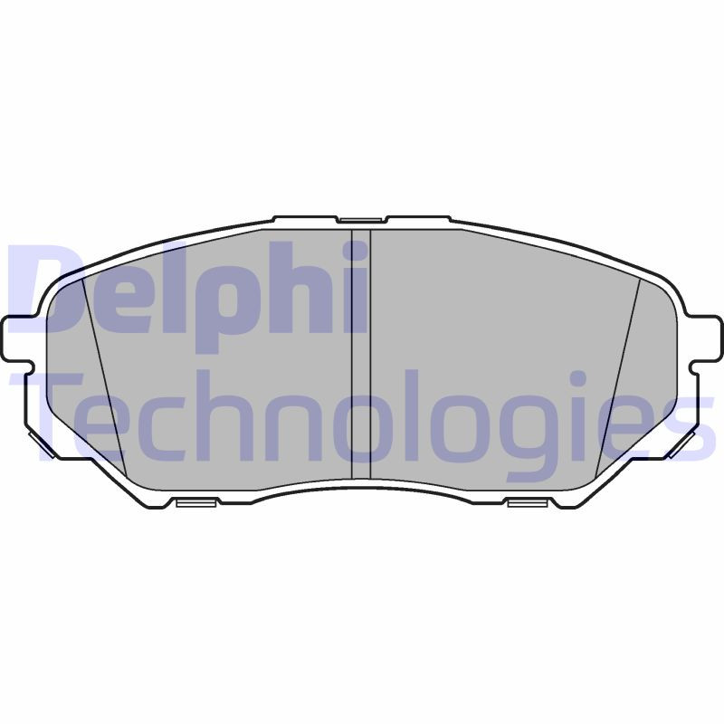 DELPHI Bremsbelagsatz, Scheibenbremse