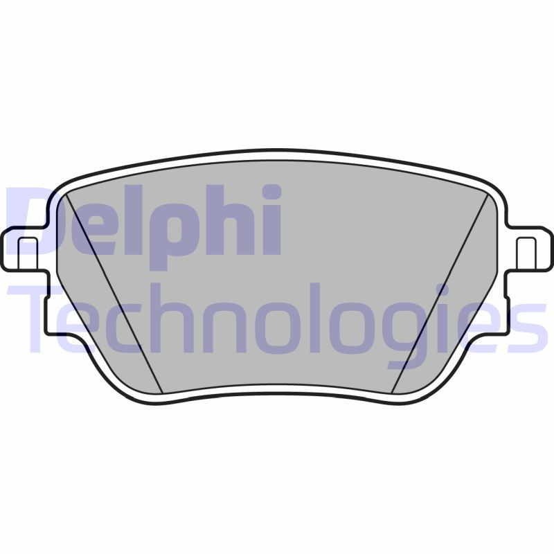DELPHI Bremsbelagsatz, Scheibenbremse