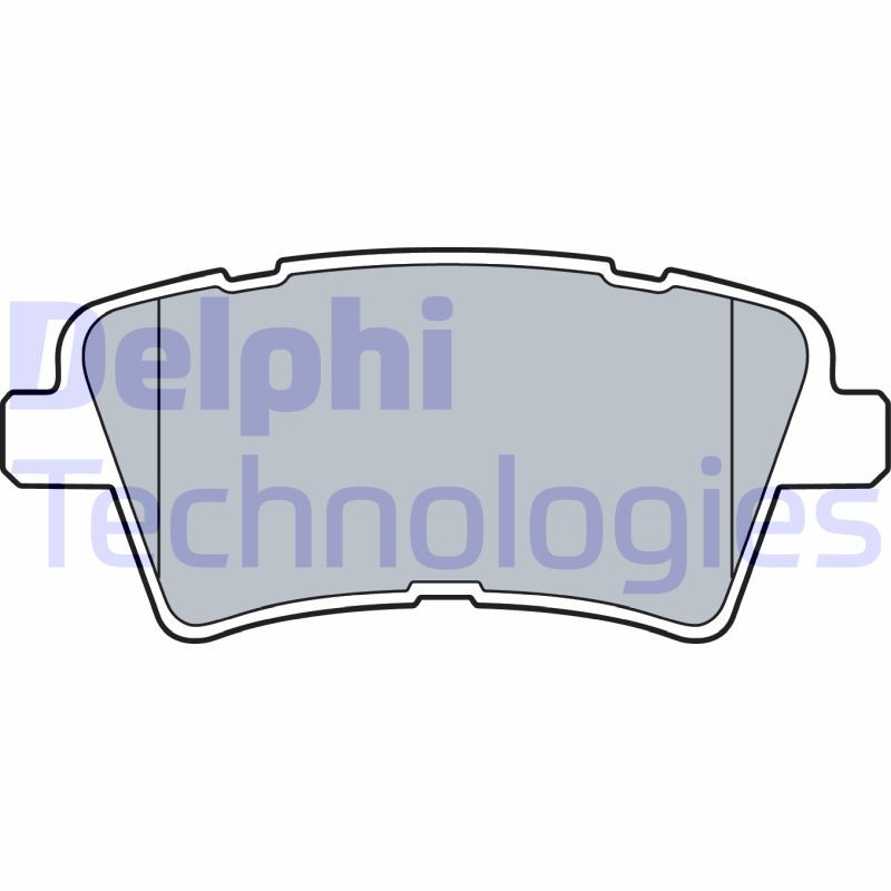 DELPHI Bremsbelagsatz, Scheibenbremse