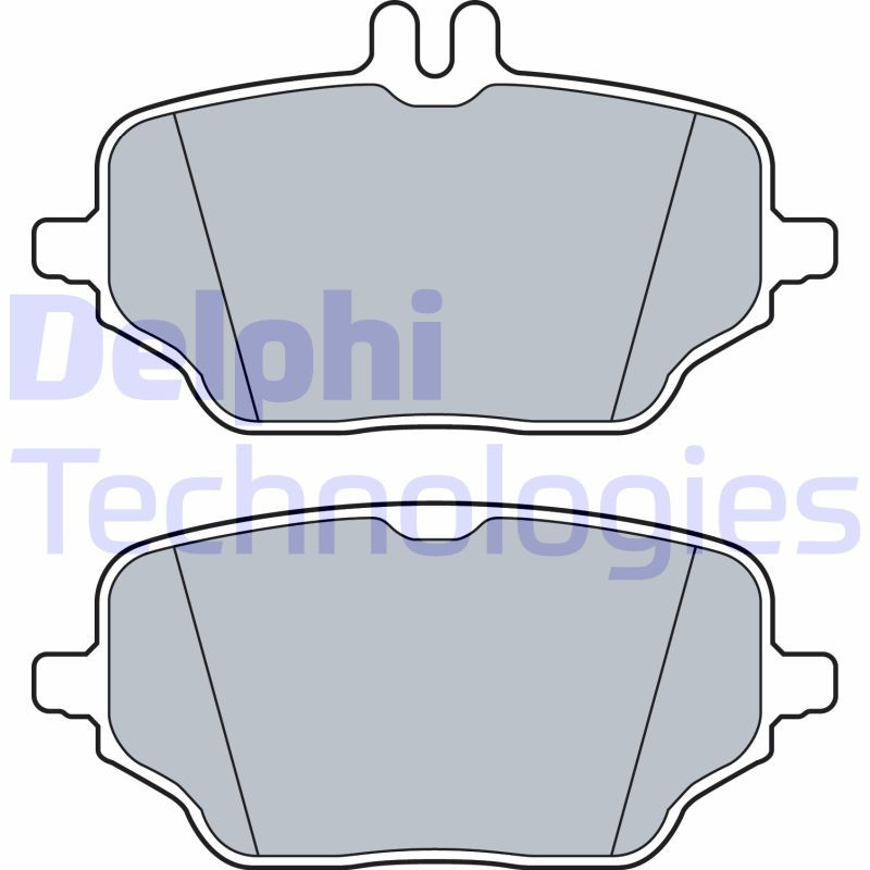 DELPHI Bremsbelagsatz, Scheibenbremse