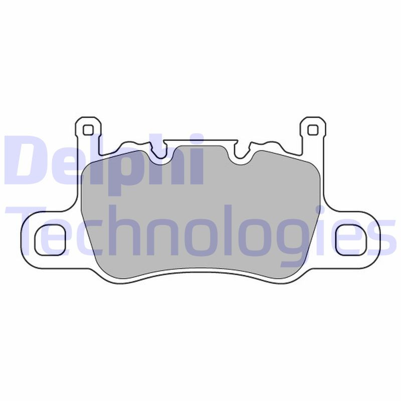 DELPHI Bremsbelagsatz, Scheibenbremse