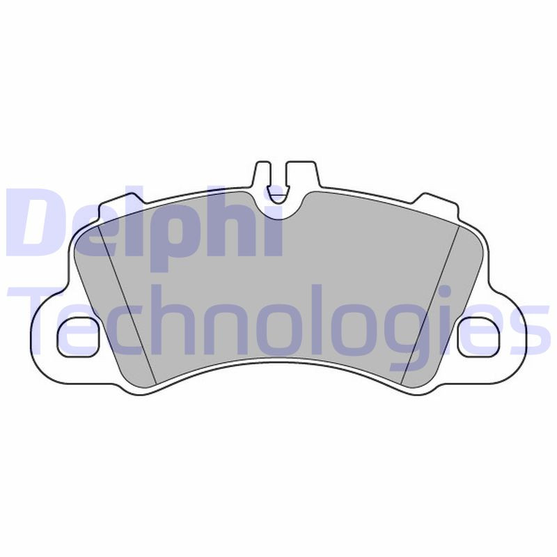 DELPHI Bremsbelagsatz, Scheibenbremse