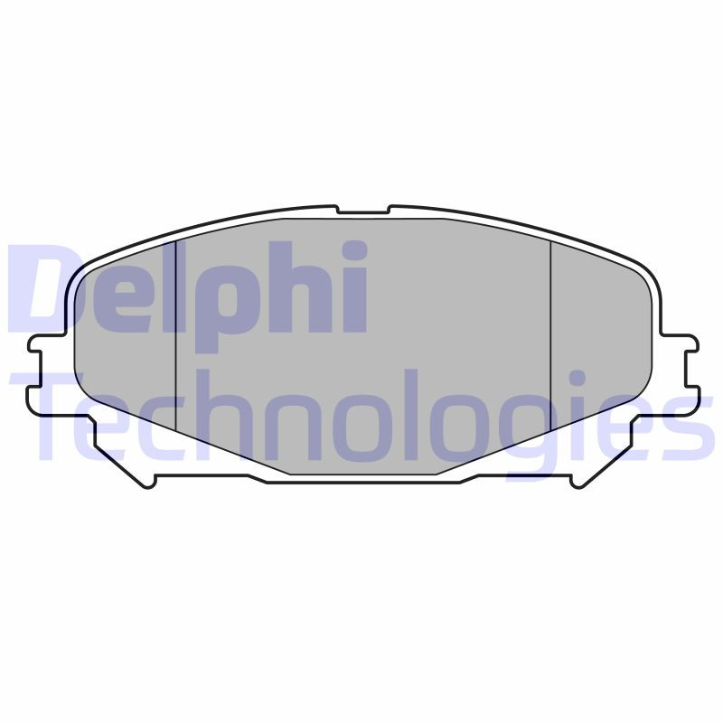 DELPHI Bremsbelagsatz, Scheibenbremse