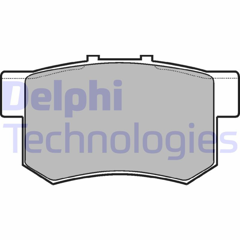 DELPHI Bremsbelagsatz, Scheibenbremse