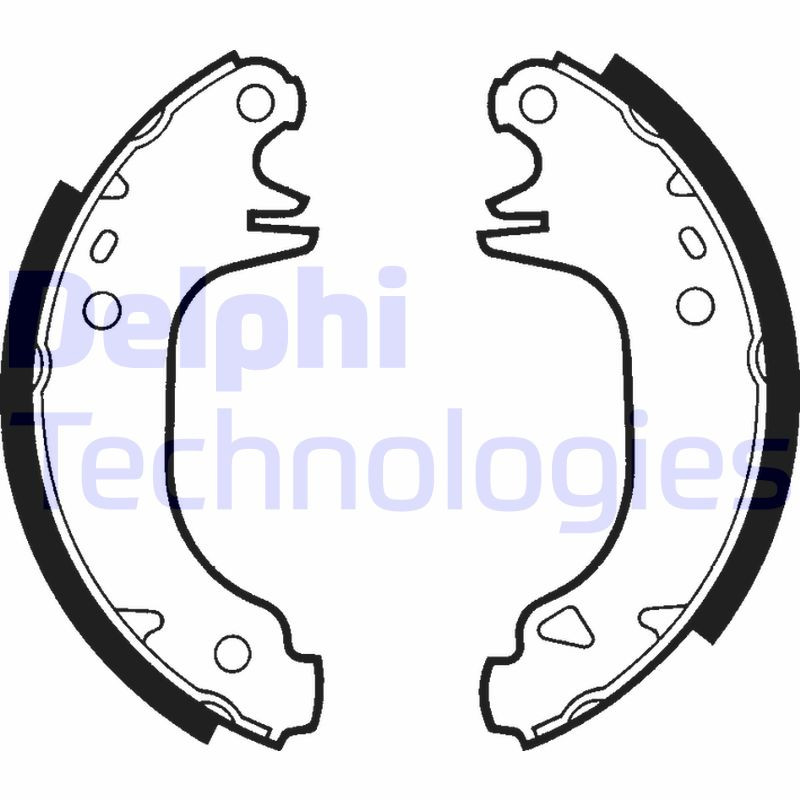 DELPHI Bremsbackensatz