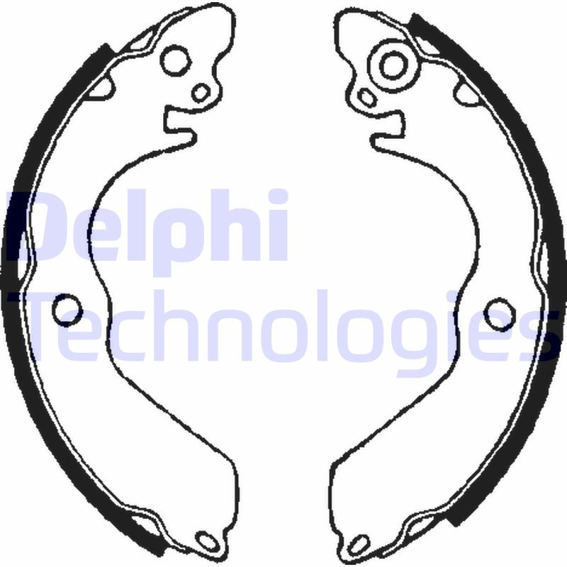 DELPHI Bremsbackensatz