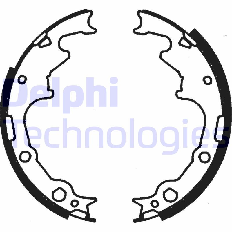 DELPHI Bremsbackensatz