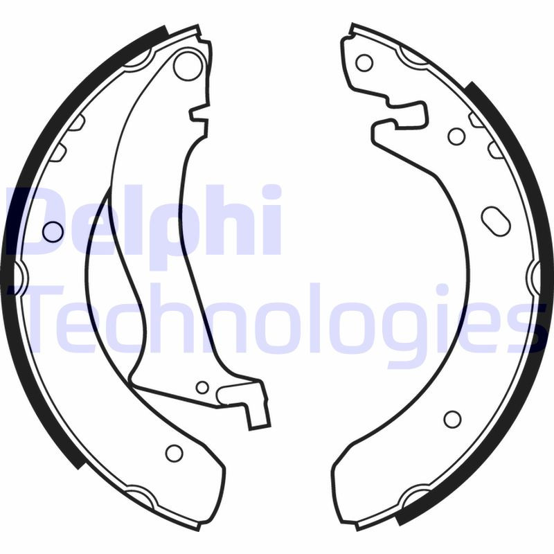 DELPHI Bremsbackensatz